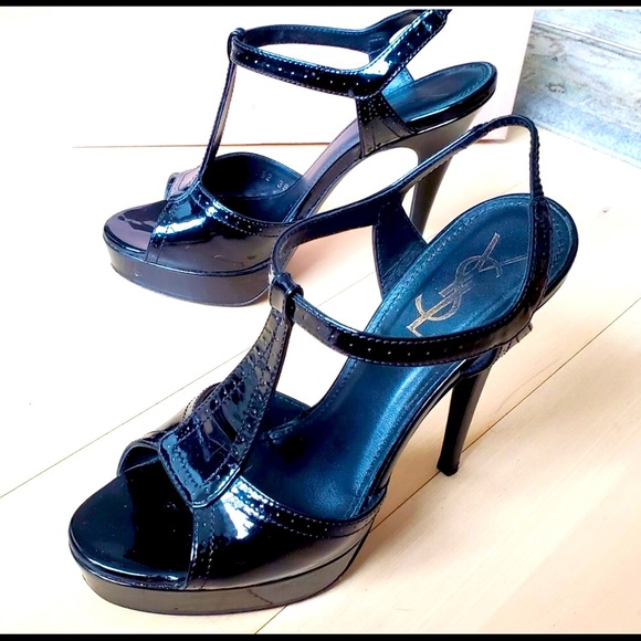 YSL platform heels 🖤 - Picture 1 of 9
